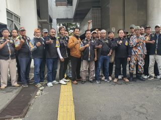 LSM GMBI Jakarta Audensi dengan Dinas Sosial Pemprov DKI