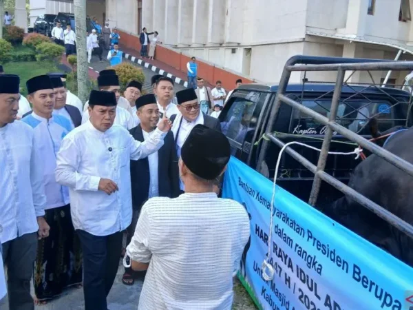 Bupati Tanherang Dorong Semangat Berqurban Untuk Kemaslahatan Bersama