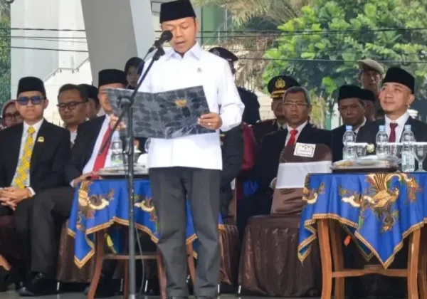 Wamendikdasmen Pimpin Upacara Hari Lahir Pancasila di Lebak, Tekankan Pemerataan Pendidikan dan Persatuan Bangsa